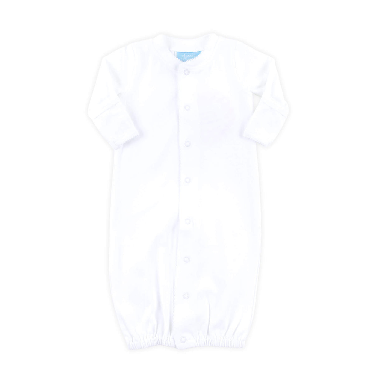 White Layette Gown