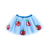 Apple Sequin Tutu Skirt