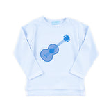 Guitar Blue Stripe Long Sleeve Shirt