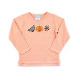Spooky Orange Stripe Long Sleeve Shirt
