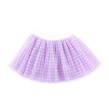 Lavender Gingham Tutu Skirt