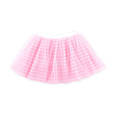 Pink Gingham Tutu Skirt