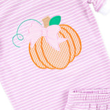 Sweet Pumpkin Lavender Short Pajamas