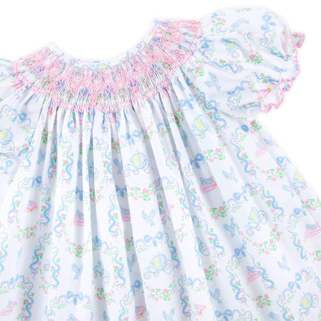 Enchanted Princess Smocked Bishop Dress