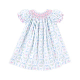 Enchanted Princess Smocked Bishop Dress