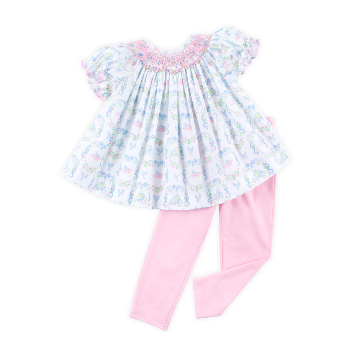 Enchanted Princess Smocked Bishop Legging Set
