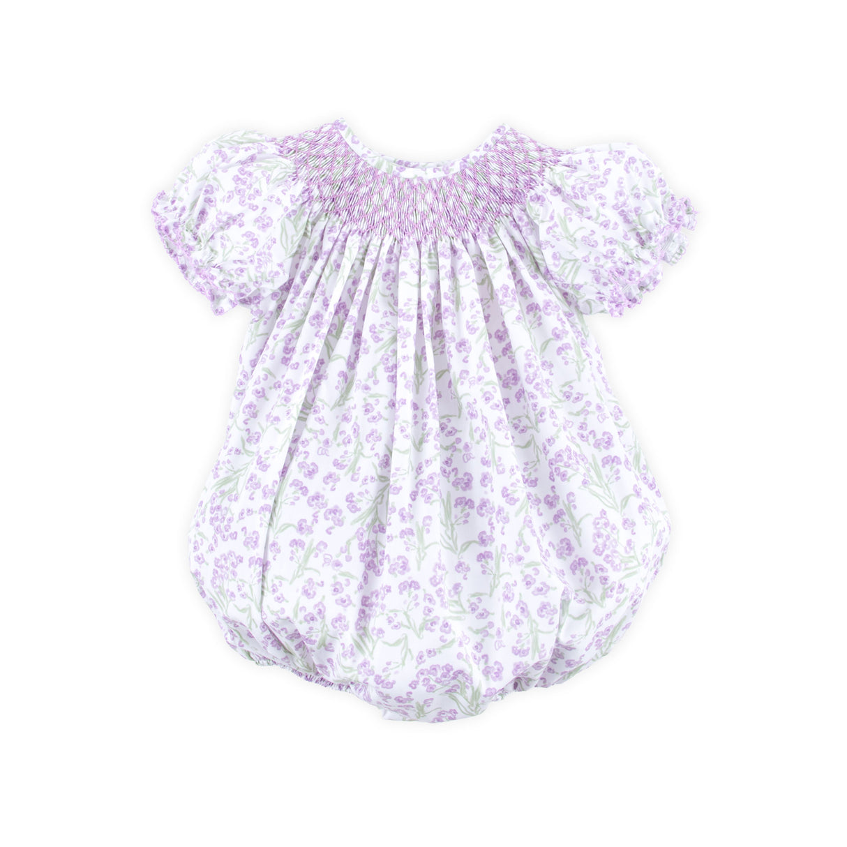Petal Perfection Smocked Bishop Bubble