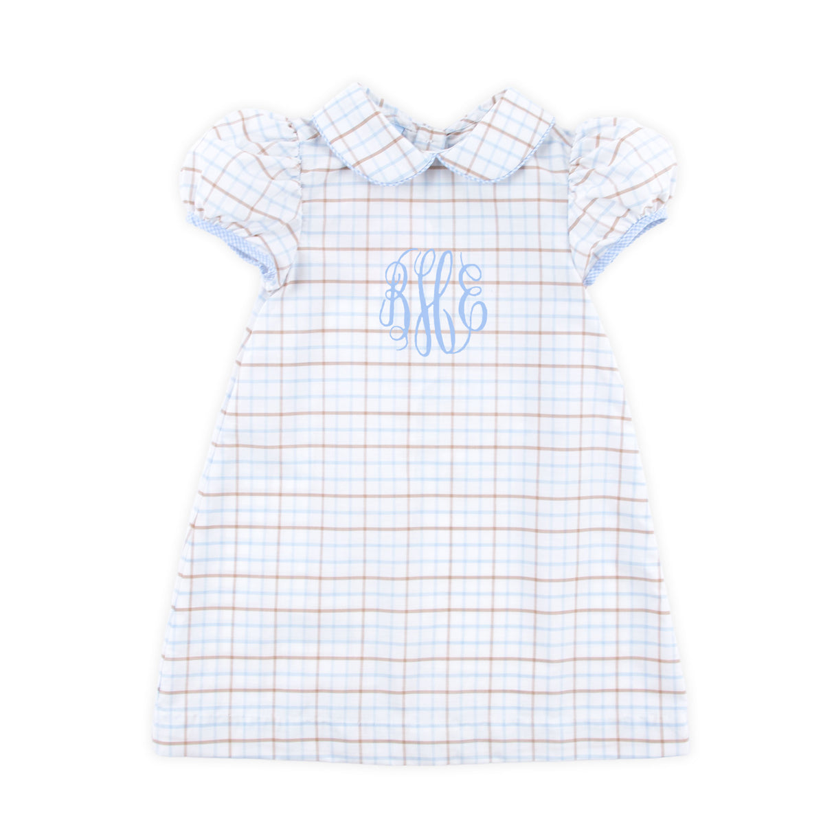 Blue Plaid Sally Dress