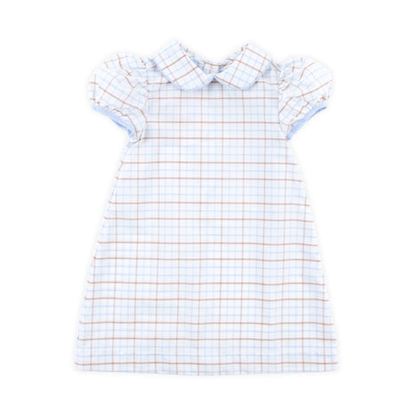 Blue Plaid Sally Dress