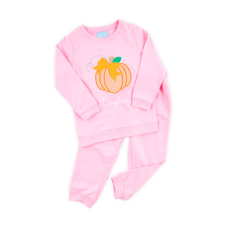 The Great Pumpkin Pink Jogger Set