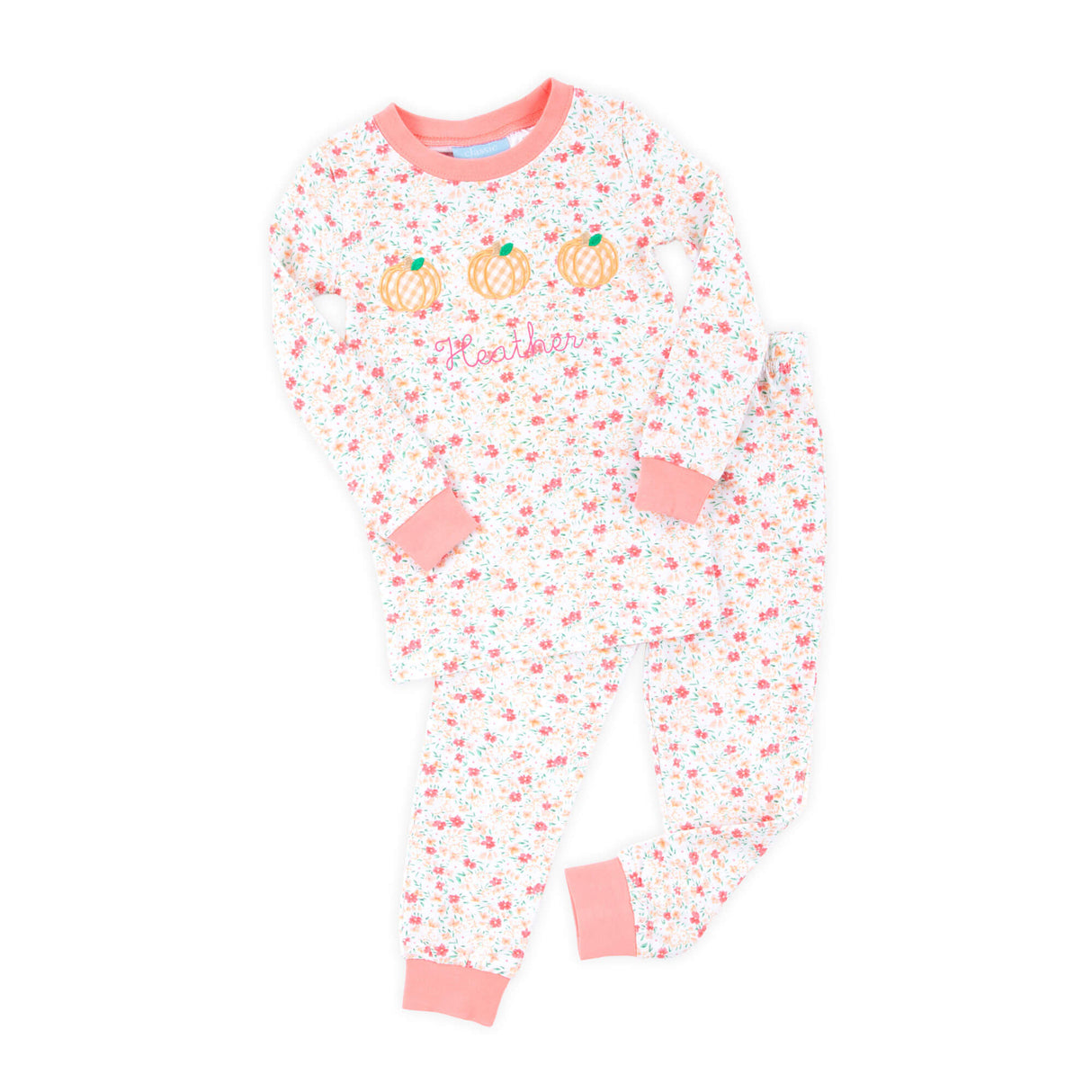 Pumpkin & Bloom Pink Pajamas