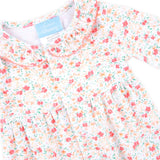 Pumpkin & Bloom Pink Ruffle Sleeper