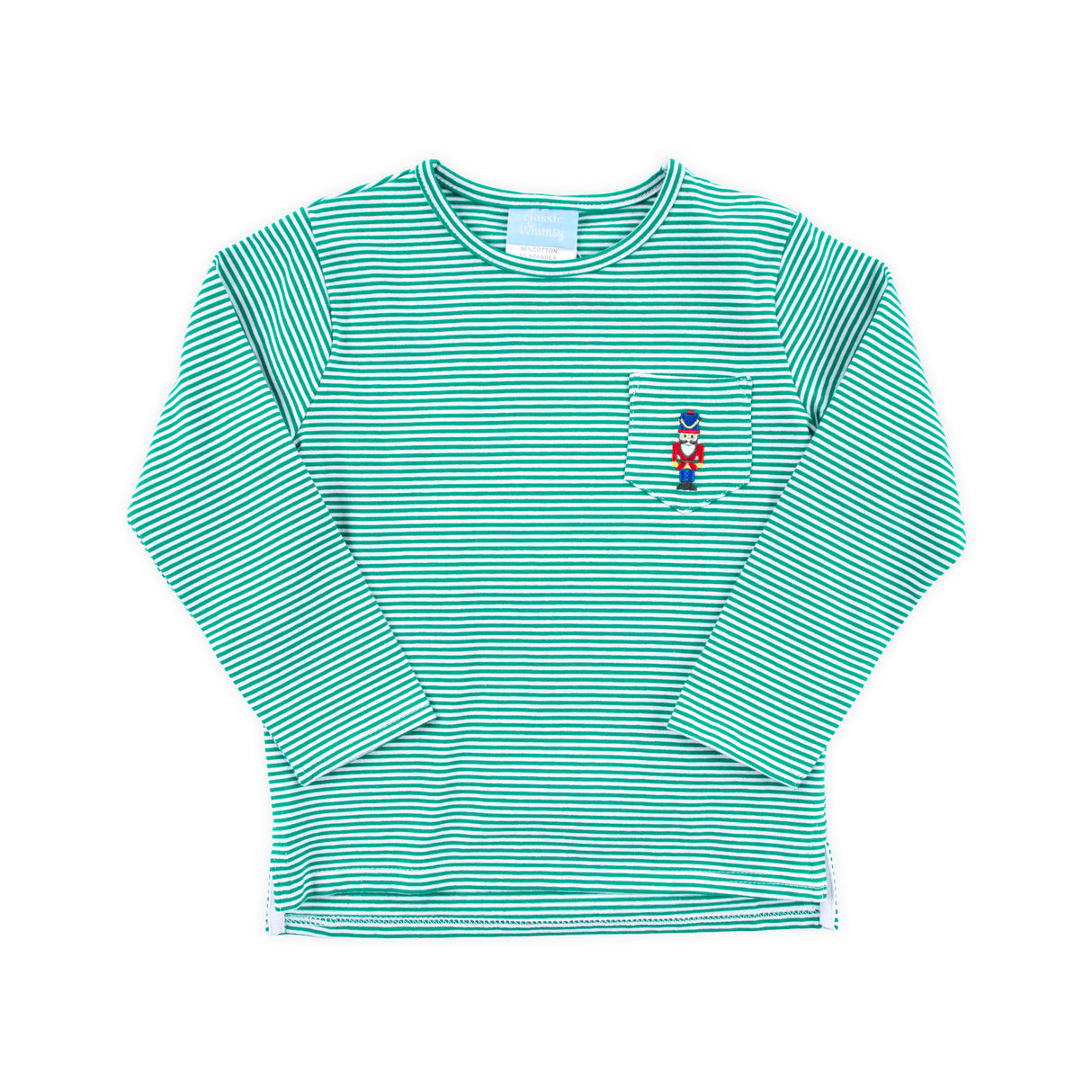 Nutcracker Green Stripe Long Sleeve Shirt