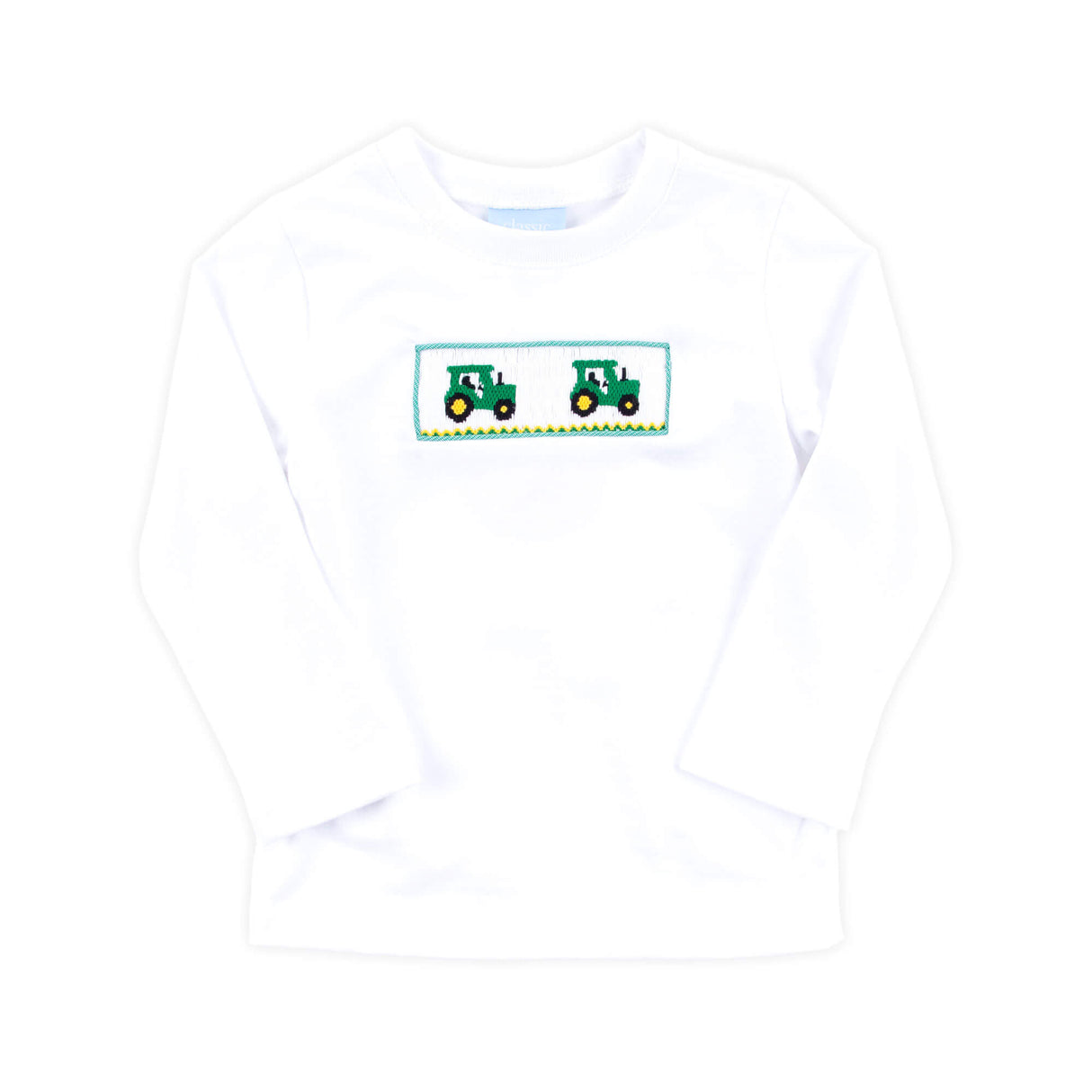Tractor White Long Sleeve Shirt