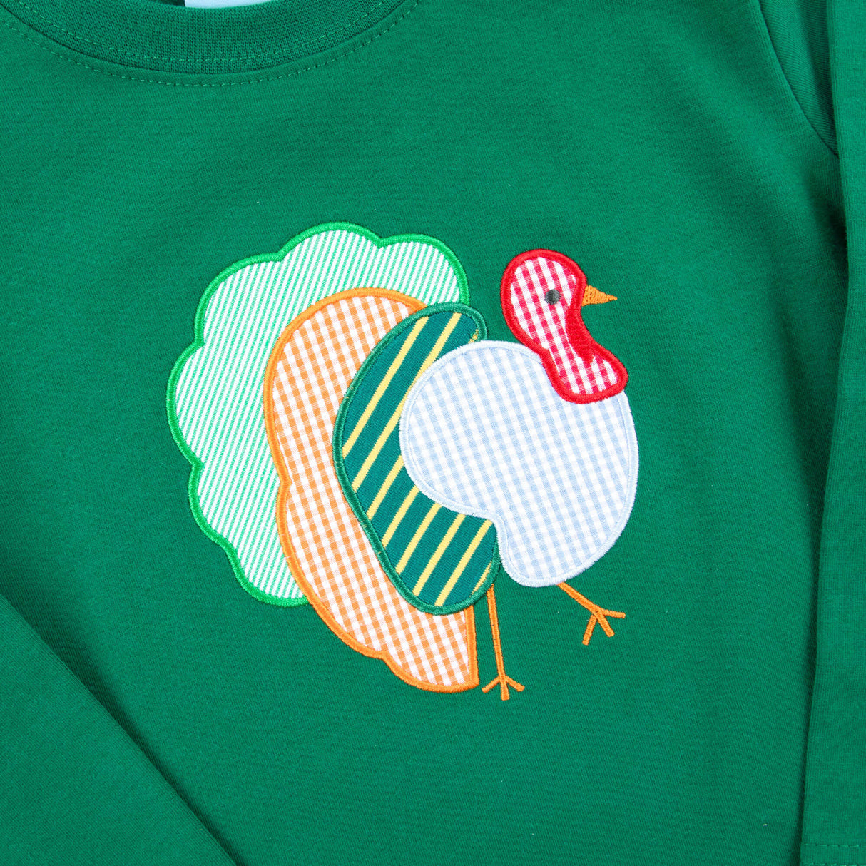 Turkey Hunter Green Long Sleeve Shirt