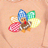 Turkey Football Brown Stripe Long Sleeve Shirt