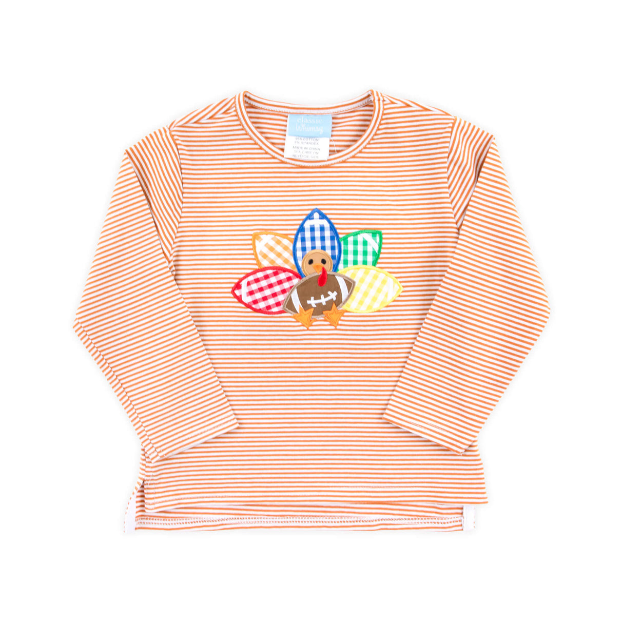 Turkey Football Brown Stripe Long Sleeve Shirt