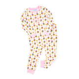 Autumn Turkey Pink Pajamas