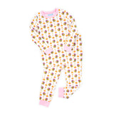 Autumn Turkey Pink Pajamas