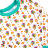 Autumn Turkey Green Pajamas