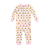 Autumn Turkey Pink Zip Sleeper