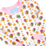 Autumn Turkey Pink Zip Sleeper