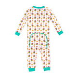 Autumn Turkey Green Zip Sleeper