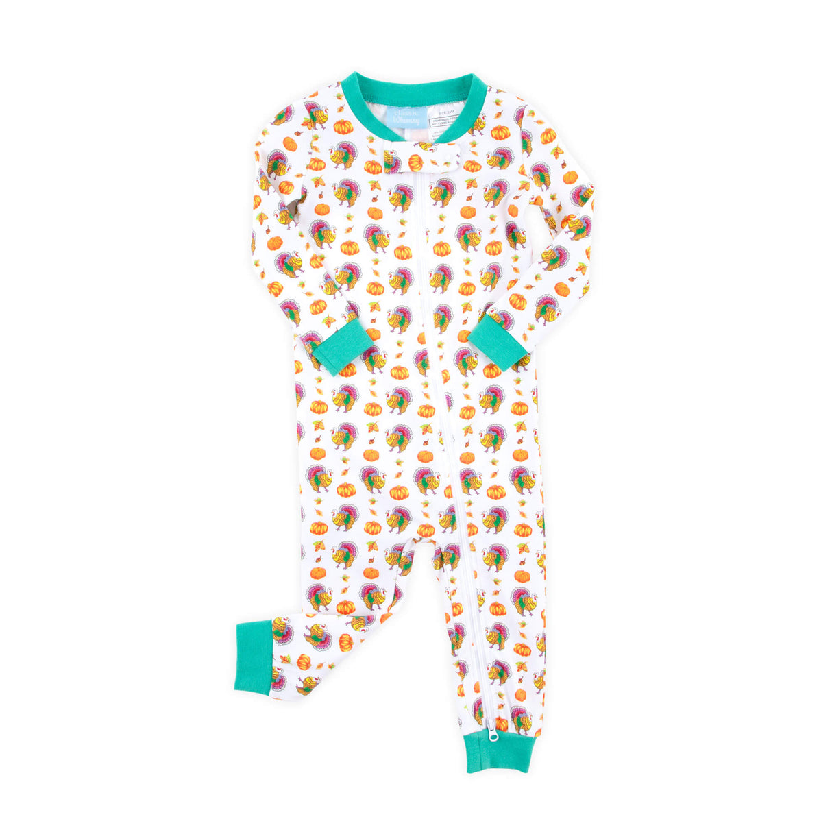 Autumn Turkey Green Zip Sleeper