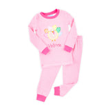 Cute Turkey Pink Stripe Pajamas