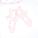 Little Ballerina White Ruffle Top