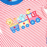 Train & Friends Red Stripe Pajamas