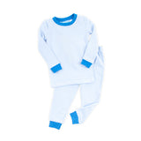 Light Blue Thin Stripe Pajamas