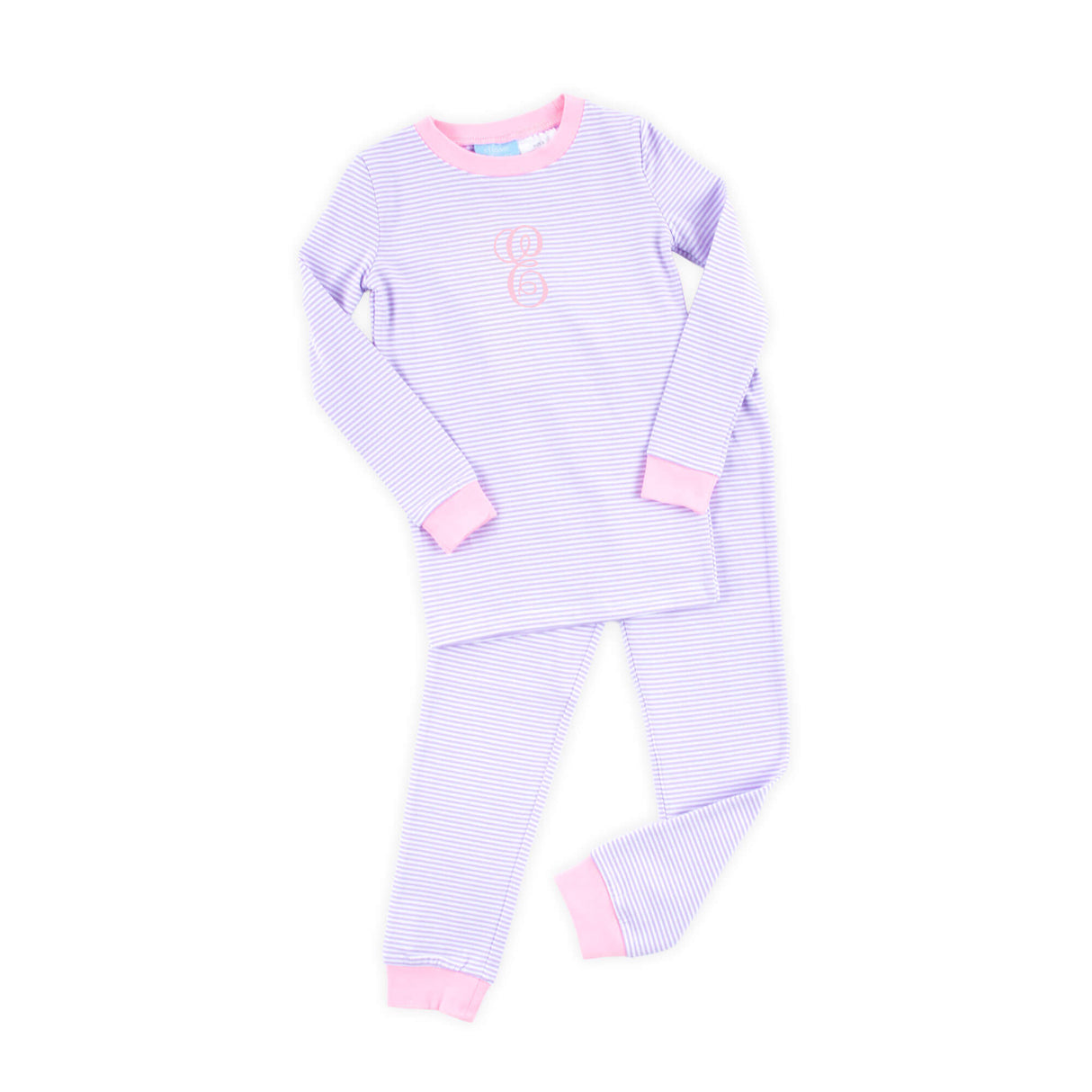 Lavender Thin Stripe Pajamas