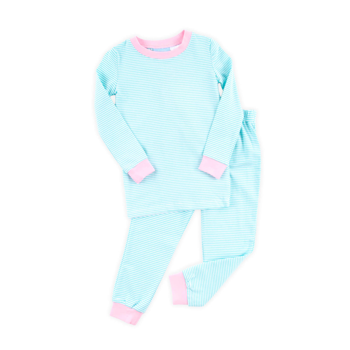 Turquoise Thin Stripe Pajamas