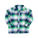 Evergreen Plaid Button Down Shirt