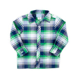 Evergreen Plaid Button Down Shirt