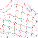 Bow Lattice White Pajamas