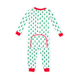 Christmas Tree White Zip Sleeper