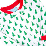 Christmas Tree White Zip Sleeper