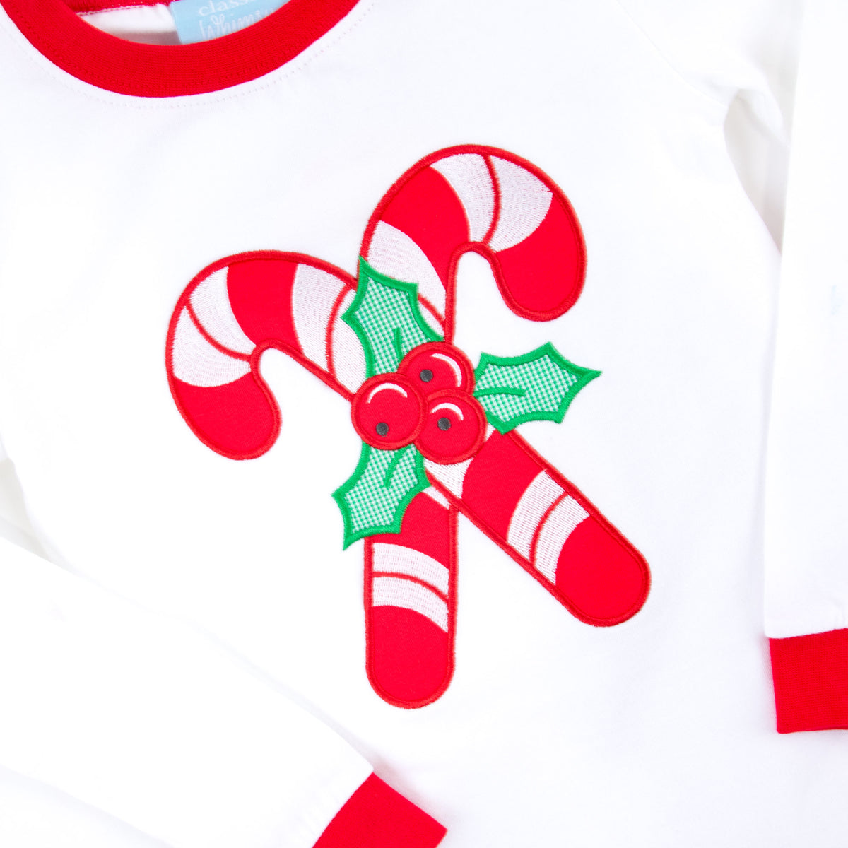 Candy Cane Red Stripe Pajamas