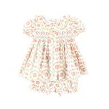 Wild Turkey Smocked Beth Bloomer Set