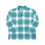 Campbell Plaid Half Zip Pullover