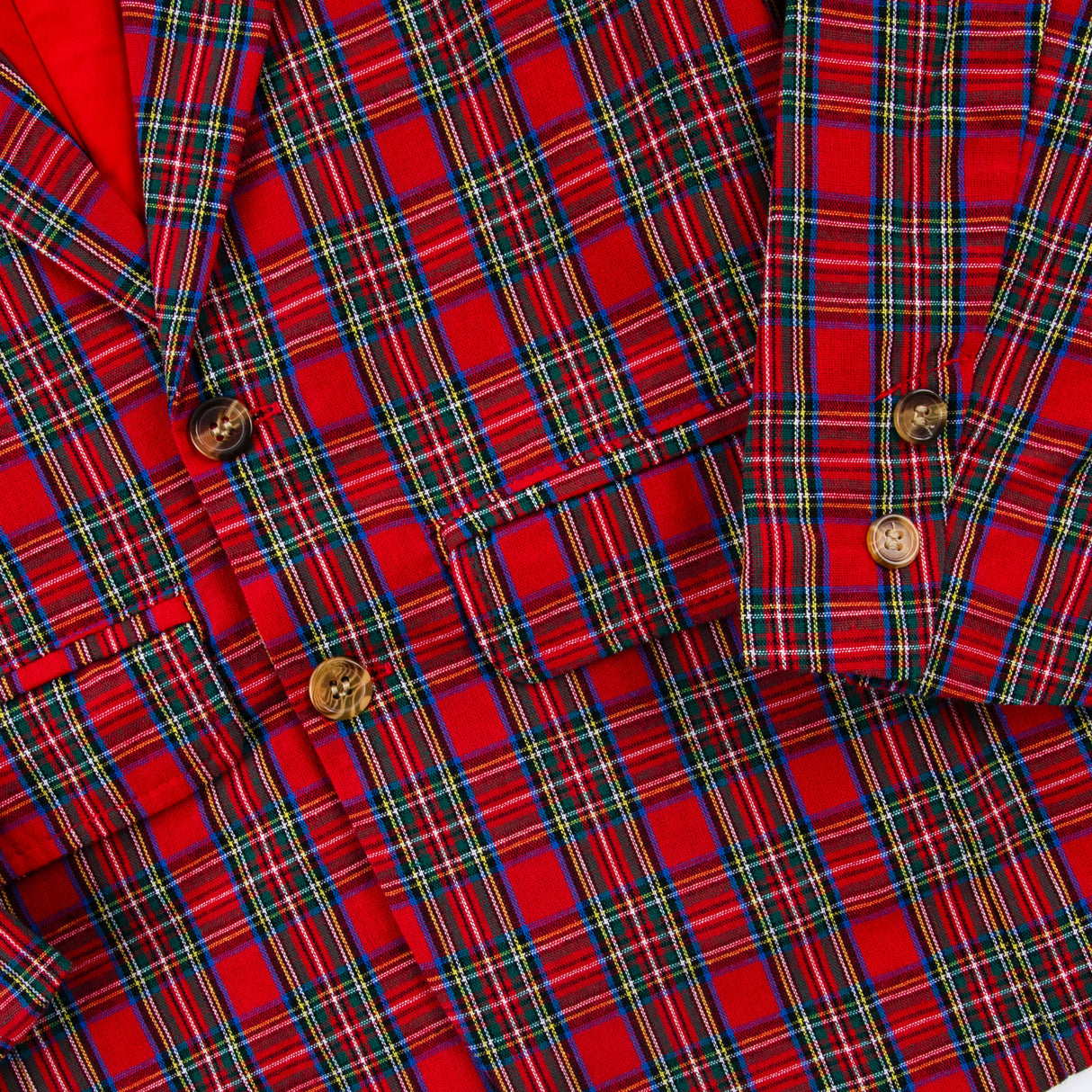 Westmount Plaid Red Suit Jacket
