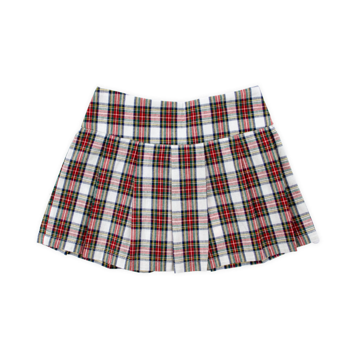 Ferris Plaid Pleated Skirt