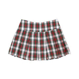 Ferris Plaid Pleated Skirt