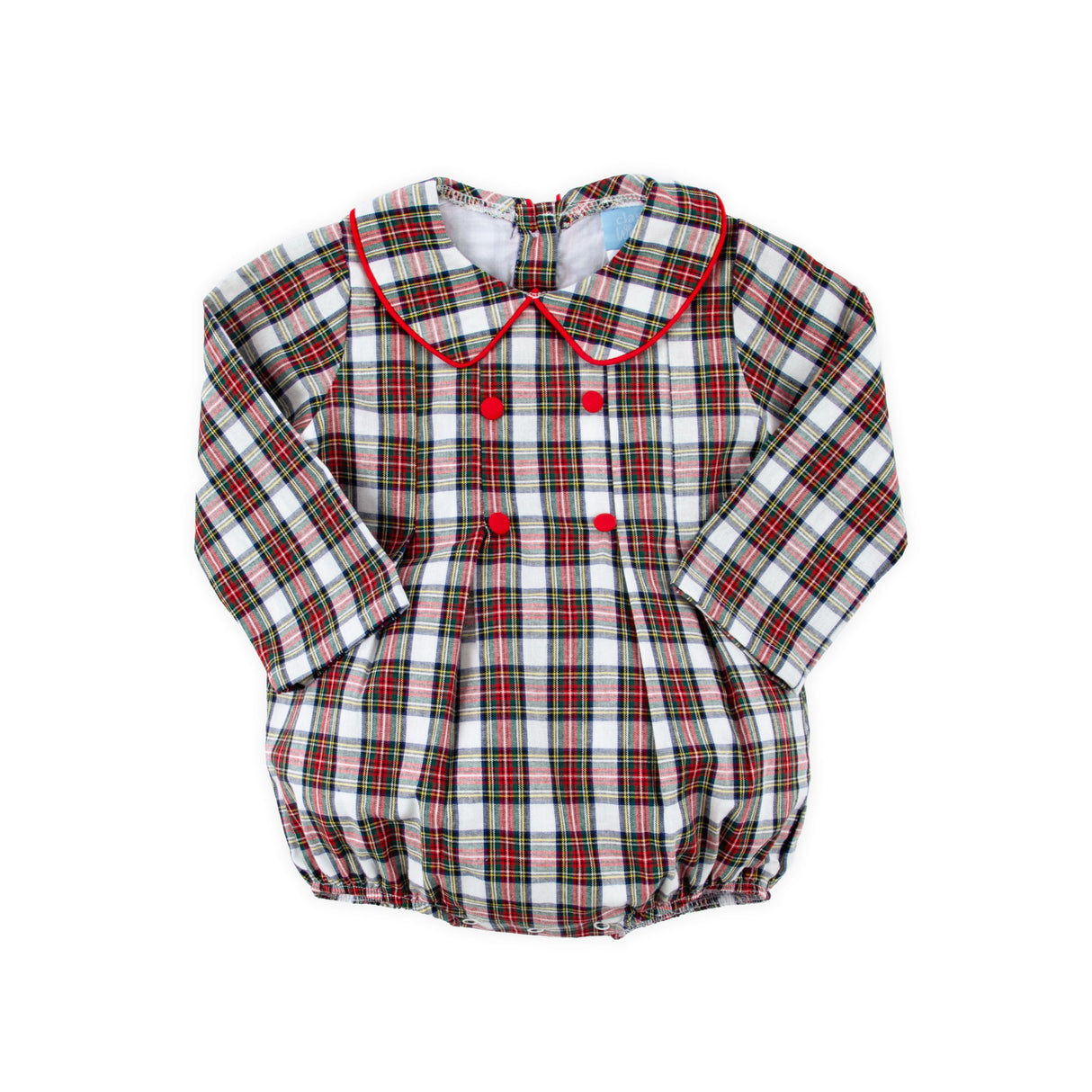 Ferris Plaid Collared Bubble