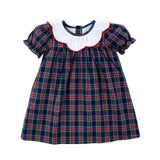 Dunbar Plaid Royal Quinn Dress