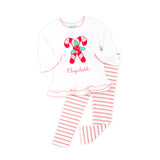 Candy Cane Red Stripe Milly Legging Set