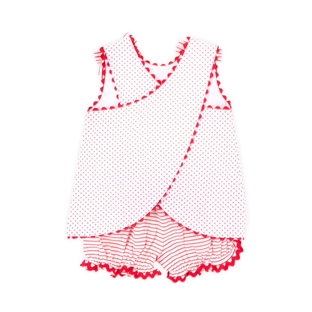 Mouse Ears Red Polka Dot Bloomer Set