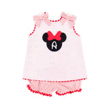 Mouse Ears Red Polka Dot Bloomer Set